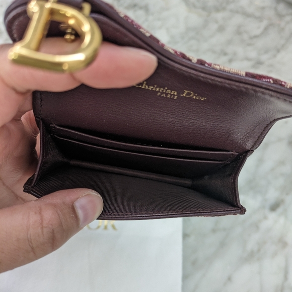 Dior SADDLE FLAP CARD HOLDER - Picture 4 of 6